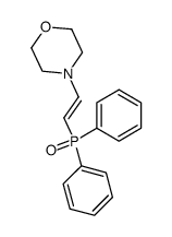 4-[(E)-2-(Diphenyl-phosphinoyl)-vinyl]-morpholine Structure