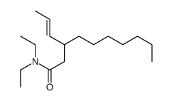 N,N-diethyl-3-prop-1-enyldecanamide结构式