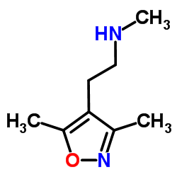 N-[2-(3,5-DIMETHYL-4-ISOXAZOLYL)ETHYL]-N-METHYLAMINE结构式