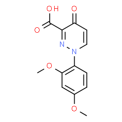1-(2,4-Dimethoxyphenyl)-4-oxo-1,4-dihydro-3-pyridazinecarboxylic acid picture
