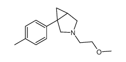 3-(2-methoxyethyl)-1-(4-methylphenyl)-3-azabicyclo[3.1.0]hexane Structure