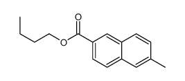 butyl 6-methylnaphthalene-2-carboxylate结构式