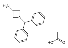 1-Diphenylmethylazetidin-3-amine acetate picture