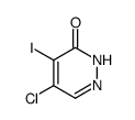 3(2H)-Pyridazinone, 5-chloro-4-iodo Structure