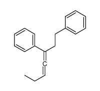 1-phenylhepta-3,4-dien-3-ylbenzene结构式