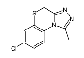 7-chloro-1-methyl-4H-[1,2,4]triazolo[3,4-c][1,4]benzothiazine结构式