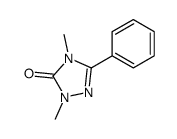 2,4-dimethyl-5-phenyl-1,2,4-triazol-3-one Structure