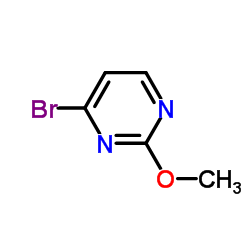 4-溴-2-甲氧基嘧啶结构式