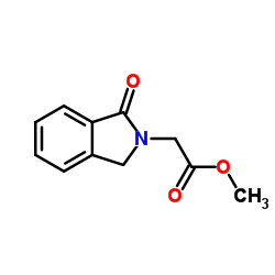 methyl 2-(1-oxoisoindolin-2-yl)acetate structure