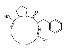 3-benzyl-1,4,11-triazabicyclo[11.3.0]hexadecane-2,5,12-trione Structure