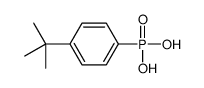 (4-tert-butylphenyl)phosphonic acid结构式