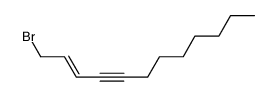 1-bromo-dodec-2t-en-4-yne结构式
