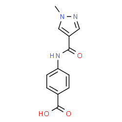 4-([(1-Methyl-1H-pyrazol-4-yl)carbonyl]amino)benzoic acid picture