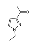 1-(1-ETHYL-1H-PYRAZOL-3-YL)-ETHANONE结构式