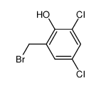 2-(bromomethyl)-4,6-dichlorophenol Structure