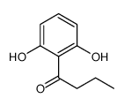 1-(2,6-dihydroxyphenyl)butan-1-one结构式