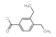 Benzoyl chloride, 3,4-diethyl- (9CI)结构式