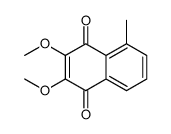 2,3-dimethoxy-5-methylnaphthalene-1,4-dione结构式