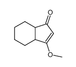 1H-Inden-1-one,3a,4,5,6,7,7a-hexahydro-3-methoxy-(9CI)结构式