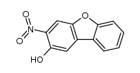 3-nitro-dibenzofuran-2-ol Structure