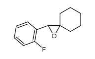 2-(o-fluorophenyl)-1-oxaspiro[2,5]octane结构式