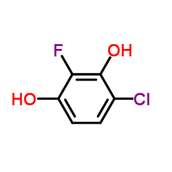 4-Chloro-2-fluororesorcinol结构式