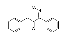 1-phenyl-2-benzyl-glyoxale-1-oxime结构式