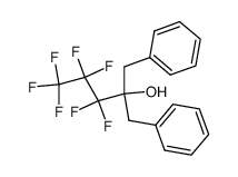 2-Benzyl-3,3,4,4,5,5,5-heptafluoro-1-phenyl-pentan-2-ol Structure