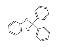 α-phenoxy-benzhydryl sodium结构式