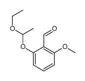 2-(1-ethoxyethoxy)-6-methoxybenzaldehyde Structure