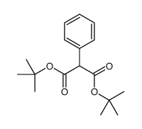 ditert-butyl 2-phenylpropanedioate结构式