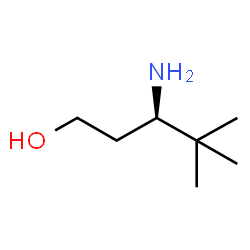 (R)-3-amino-4,4-dimethylpentan-1-ol structure