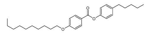 (4-pentylphenyl) 4-decoxybenzoate Structure