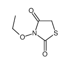 3-ethoxy-1,3-thiazolidine-2,4-dione结构式