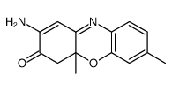 2-amino-4a,7-dimethyl-4H-phenoxazin-3-one Structure