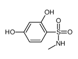 2,4-dihydroxy-N-methylbenzenesulfonamide Structure