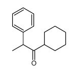 1-cyclohexyl-2-phenylpropan-1-one结构式