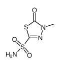 delta2-1,3,4-Thiadiazoline-2-sulfonamide, 4-methyl-5-oxo- (6CI) structure