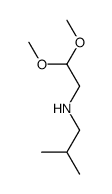 N-(2,2-Dimethoxyethyl)-2-methylpropan-1-amine picture