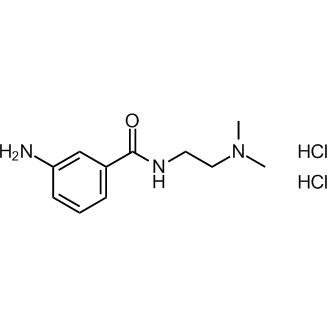 3-氨基-n-[2-(二甲氨基)乙基]苯甲酰胺二盐酸盐图片