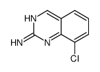 8-chloroquinazolin-2-amine Structure