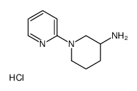 3, 4, 5, 6-四氢-2H-[1, 2']联吡啶-3-基胺盐酸盐结构式