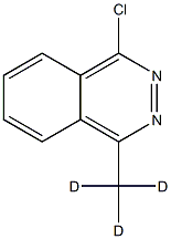 1-Chloro-4-(methyl-d3)-phthalazine结构式