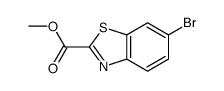 6-溴苯并[d]噻唑-2-羧酸甲酯结构式