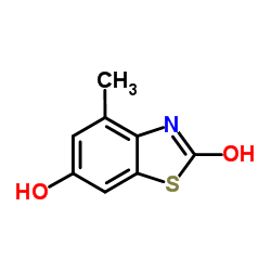 6-Hydroxy-4-methyl-1,3-benzothiazol-2(3H)-one Structure