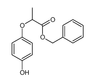 benzyl 2-(4-hydroxyphenoxy)propanoate Structure