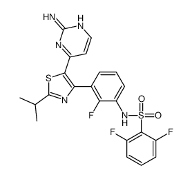 Desmethyl dabrafenib Structure