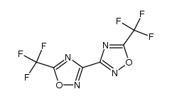 5,5'-trifluoromethylbis(1,2,4-oxadiazol-3-yl) Structure