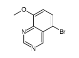 5-bromo-8-methoxyquinazoline Structure