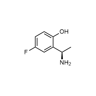 (R)-2-(1-Aminoethyl)-4-fluoropheno structure